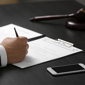 Signing Document, Title Company, Grand Prairie, TX